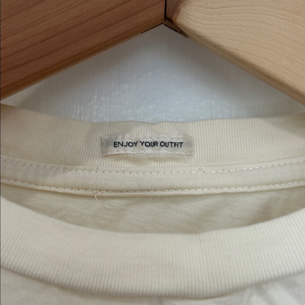 MOTHER Cream Short Sleeve 'California Big Sur Mountains' Graphic Tee - Picture 2 of 4